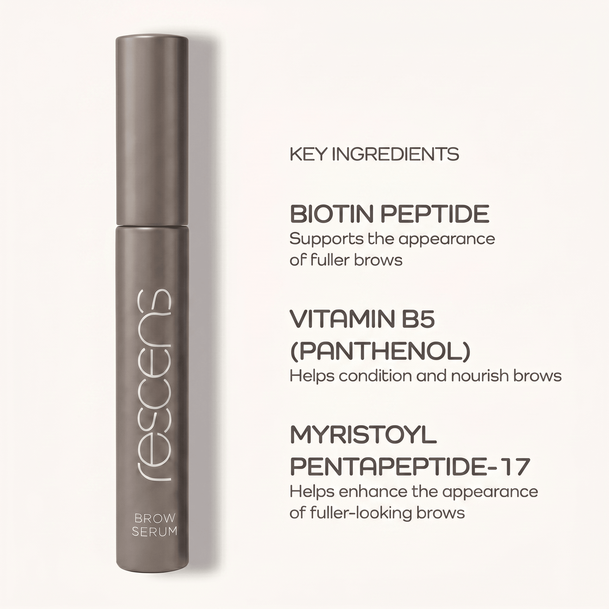 Peptide Brow Serum - Rescens Cosmetics