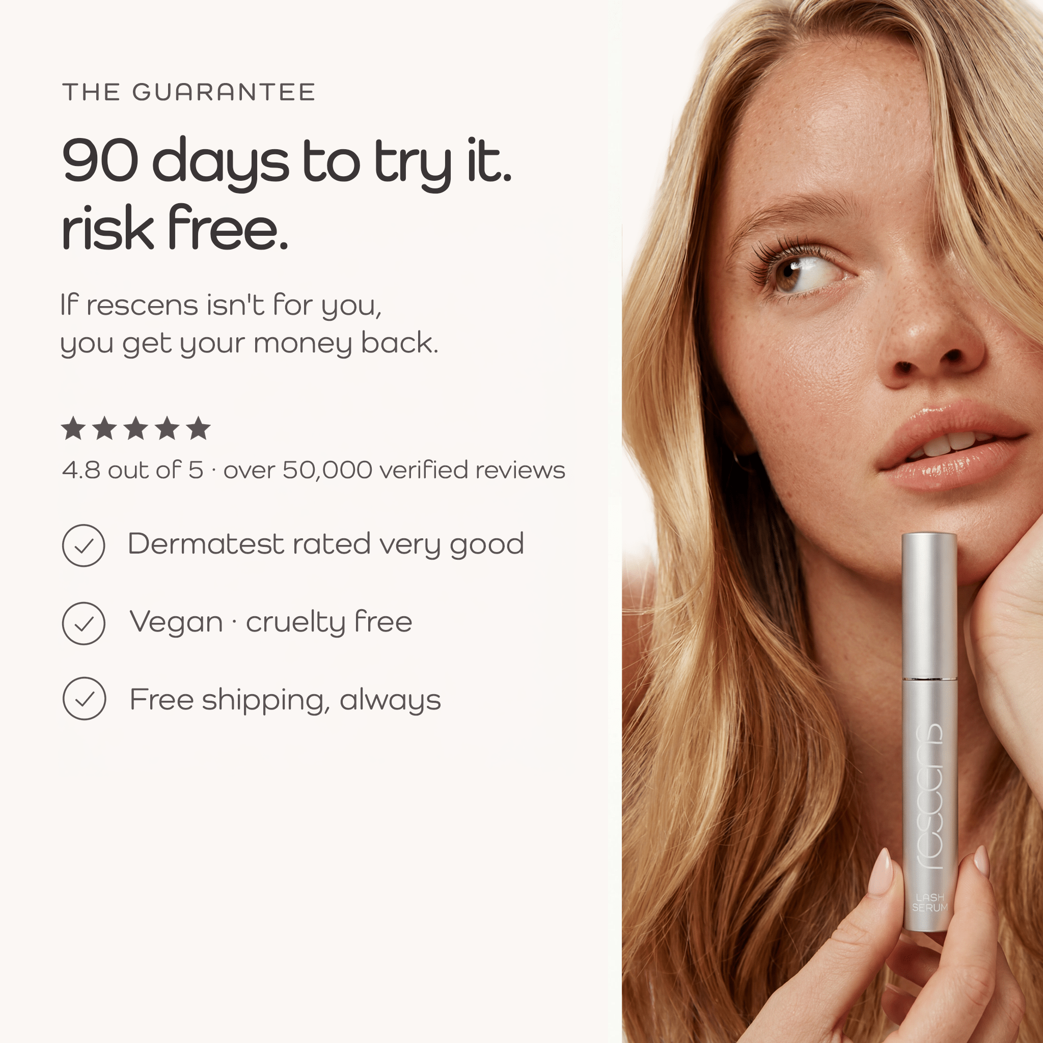 Peptide Lash Serum - Rescens Cosmetics